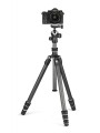 Tripod kit Traveler α, series 1, 4 sections Gitzo - 
Exclusive special edition dedicated to Sony α camera models
Perfectly fit S