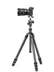 Tripod kit Traveler α, series 1, 4 sections Gitzo - 
Exclusive special edition dedicated to Sony α camera models
Perfectly fit S