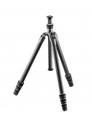 Tripod Traveler, series 1, 4 sections Gitzo - 
Portable but tall, headless 4-section carbon fiber tripod
2 leg angles, short col