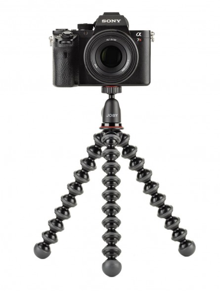 GorillaPod 1K Kit Joby - Flexible tripod stand &amp; ball head with 1kg capacity, ideal for content creators, vloggers and youtu