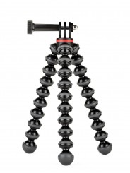 GorillaPod® 500 Action Joby - Lightweight and compact, the GorillaPod 500 Action supports action cams and devices with a pin joi