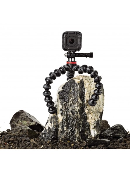 GorillaPod® 500 Action Joby - Lightweight and compact, the GorillaPod 500 Action supports action cams and devices with a pin joi