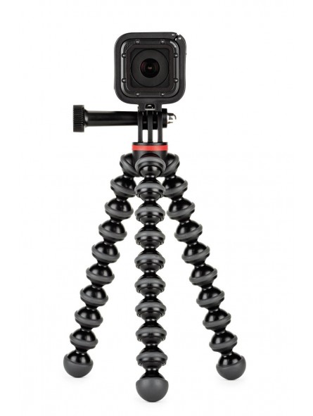 GorillaPod® 500 Action Joby - Lightweight and compact, the GorillaPod 500 Action supports action cams and devices with a pin joi