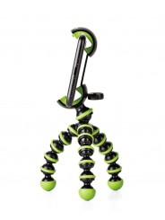 GorillaPod Mobile Mini - Black/Green Joby - A versatile and portable mini GorillaPod tripod that fits most iPhones, Androids and