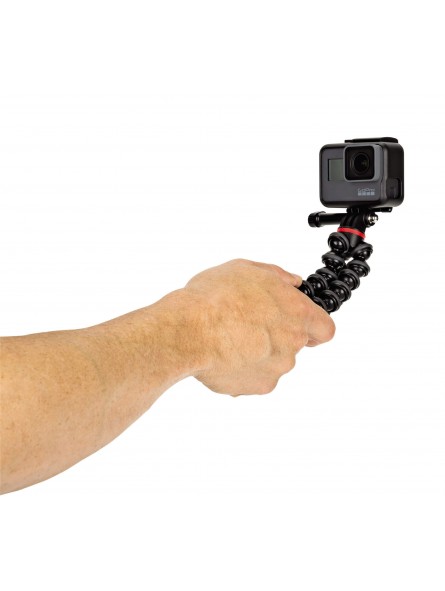 GorillaPod® 500 Action Joby - Lightweight and compact, the GorillaPod 500 Action supports action cams and devices with a pin joi