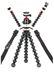 GorillaPod 5K Rig Joby - Patentiertes GorillaPod-Kugelkopfdesign mit gummierten Griffen Sichere Hauptkamera plus 2 Geräte mit ei