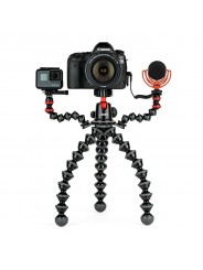 GorillaPod 5K Rig Joby - Patentiertes GorillaPod-Kugelkopfdesign mit gummierten Griffen Sichere Hauptkamera plus 2 Geräte mit ei