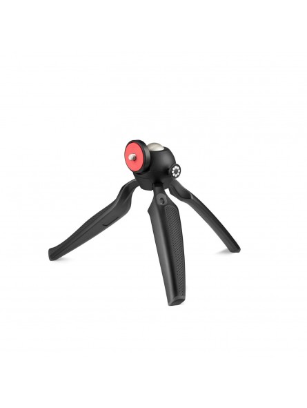 HandyPod Joby - Dual function mini tripod and hand grip for content creators using compact system cameras and accessories.

Mini