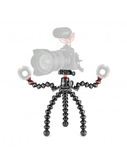 Joby GorillaPod 3K PRO Rig Joby - Entwickelt für spiegellose Premium-Kameras Patentierte Aluminium-Sockelkonstruktion GorillaPod