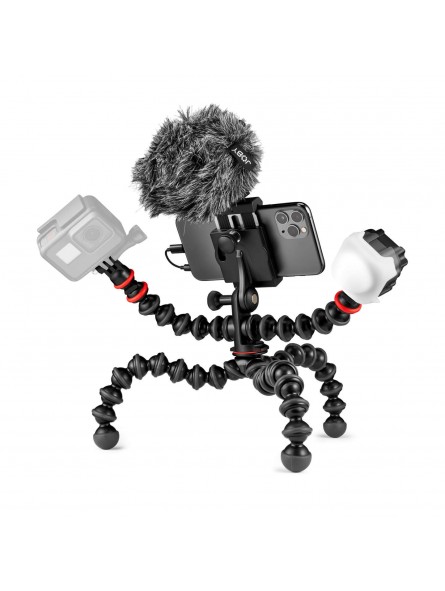 Joby GorillaPod Mobile Vlogging Kit Joby - Tragbar und leicht – Entwickelt für den Ersteller mobiler Inhalte Flexibel - GorillaP