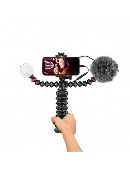 Joby GorillaPod Mobile Vlogging Kit Joby - Tragbar und leicht – Entwickelt für den Ersteller mobiler Inhalte Flexibel - GorillaP