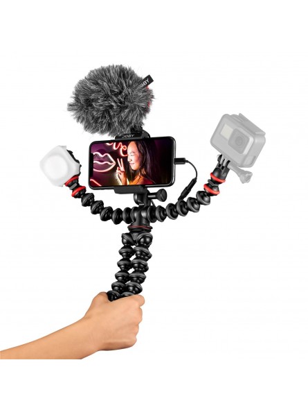 Joby GorillaPod Mobile Vlogging Kit Joby - Tragbar und leicht – Entwickelt für den Ersteller mobiler Inhalte Flexibel - GorillaP