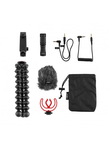 GorillaPod Creator Kit Joby - 
GripTight Smart Mount securely holds up to Pro Max size phone
Works in landscape or portrait mode