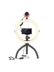 Beamo Ring Light 12'' Joby - Designed for flattering coverage and a fun catch light when vlogging, capturing selfies, or even wo