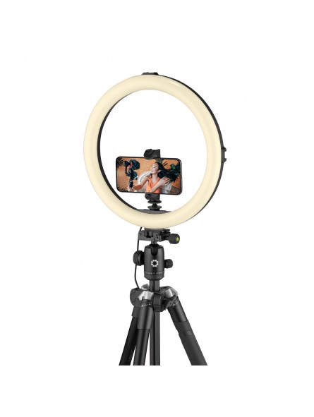 Beamo Ring Light 12'' Joby - Designed for flattering coverage and a fun catch light when vlogging, capturing selfies, or even wo