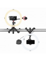 Joby Lampka Beamo Ringlicht 12" Joby - Entwickelt für eine schmeichelhafte Abdeckung und ein lustiges Fanglicht beim Vloggen, Au