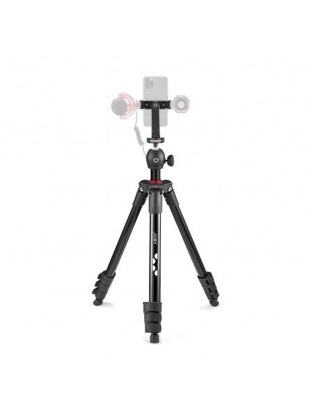 Compact Light Kit Joby - 
Full Size Tripod with JOBY DNA
Simple locking 1/4-20'' wheel mount
Supplied with vlogging phone mount
