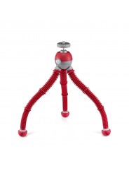 PodZilla Flexible Tripod Medium Kit Red Joby - Flexible tripods available in a range of colors that are perfect for on-the-go cr