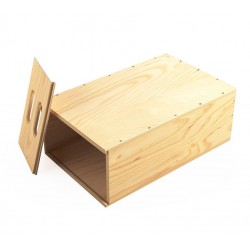 Apple Box Full Nested Udengo - 41Größe: 8" x 21.25" x 13" (20 cm x 54 cm x 33 cm)Gewicht: 12.1 lbs (5.5 kg)Material: 12mm