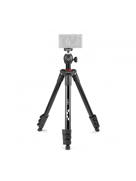 Compact Light Kit Joby - 
Full Size Tripod with JOBY DNA
Simple locking 1/4-20'' wheel mount
Supplied with vlogging phone mount
