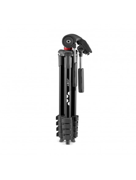 Compact Advanced Joby - 
Full Size Tripod with JOBY DNA
Uses Same QR Plate as GorillaPod 3K Kit
Clever 3-way tripod head
Folds a