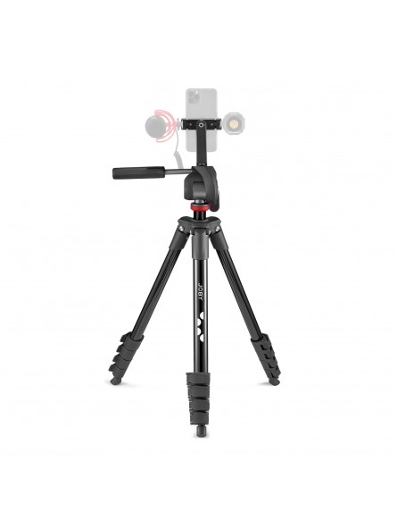 Compact Advanced Kit Joby - 
Full Size Tripod with JOBY DNA
Uses Same QR Plate as GorillaPod 3K Kit
Clever 3-way tripod head wit