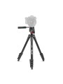 Compact Advanced Joby - 
Full Size Tripod with JOBY DNA
Uses Same QR Plate as GorillaPod 3K Kit
Clever 3-way tripod head
Folds a