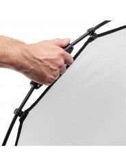 HaloCompact Plus Diffuser 98cm (38'') 2 Stop Lastolite - 
46% larger surface area than the regular HaloCompact
Compact pack size