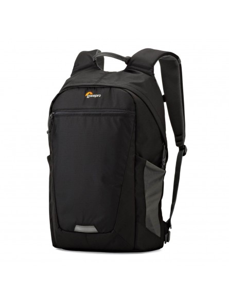 Photo Hatchback BP 250 AW II Black Lowepro - 
Fits DSLR with attached lens such as 18-105mm, 2 extra lenses
Remove the camera co