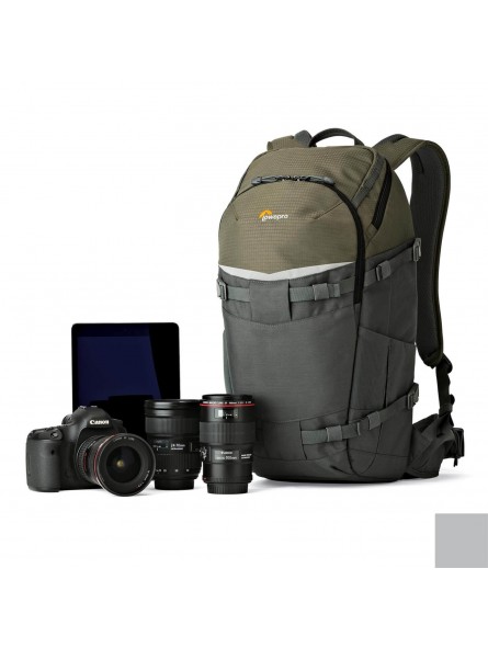 Lowepro Plecak Flipside Trek BP 350 AW Grey Lowepro - Trägt ein DSLR-Kamera-Kit mit zusätzlichen Objektiven und ein 10-Zoll-Tabl