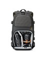 Flipside Trek BP 250 AW Lowepro - 
Carries a compact DSLR or mirrorless camera kit plus a tablet
Flipside body-side access with 