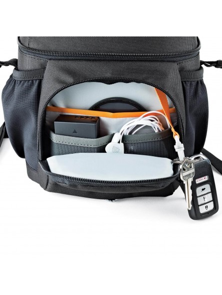 Lowepro Torba Nova 140 AW II Black Lowepro - Passend für spiegellose Kameras oder kompakte DSLRs mit angeschlossenem 17-85 mm ..