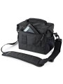 Nova 160 AW II Black Lowepro - 
Fits DSLR with attached 17-85mm lens plus 1-2 additional lenses
All Weather AW Cover™, water res