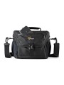 Nova 180 AW II Black Lowepro - 
Fits Pro-depth DSLR &amp; attached 24-105mm lens, 3-4 extra lenses
All Weather AW Cover™, water 