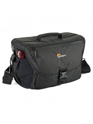 Nova 200 AW II, Black Lowepro - 
Fits 1-2 Pro DSLR with attached 24-105mm and 3-5 extra lenses
All Weather AW Cover™, water resi