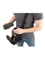 ProTactic Lens Exchange 200 AW Lowepro - 
Temporarily holds 2 lenses during exchange
Easy-grip main handle for smooth, single-ha