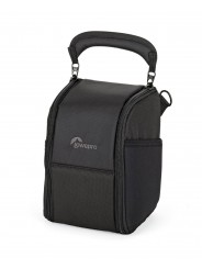 ProTactic Lens Exchange 100 AW Lowepro - 
Temporarily holds 2 lenses during exchange
Easy-grip main handle for smooth, single-ha