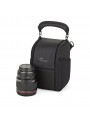 ProTactic Lens Exchange 100 AW Lowepro - 
Temporarily holds 2 lenses during exchange
Easy-grip main handle for smooth, single-ha