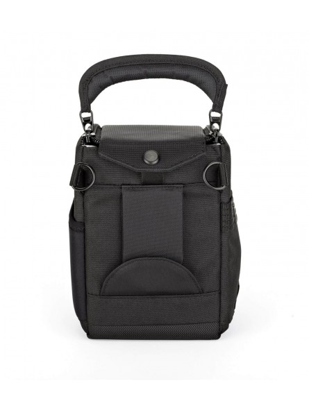 ProTactic Lens Exchange 100 AW Lowepro - 
Temporarily holds 2 lenses during exchange
Easy-grip main handle for smooth, single-ha