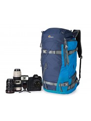 Powder BP 500 AW Midnight Blue Lowepro - 
Fits Standard DSLR and Pro Mirrorless cameras and lenses
Secure, body-side access
50% 