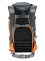 Powder BP 500 AW Grey/Orange Lowepro - 
Fits Standard DSLR and Pro Mirrorless cameras and lenses
Secure, body-side access
50% of