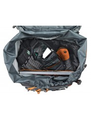 Powder BP 500 AW Grey/Orange Lowepro - 
Fits Standard DSLR and Pro Mirrorless cameras and lenses
Secure, body-side access
50% of