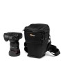 Lowepro Kabura ProTactic TLZ 70 AW II Lowepro - 
Expands to hold up to DSLR with 24-70mm f/2.8 and lens hood
Wear 4 ways: should