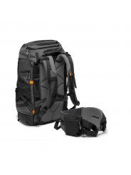 Pro Trekker BP 550 AW II Lowepro - 
Fits 2-3 Pro Mirrorless/DSLR with 400mm, 4-6 lenses + 2 flash
MaxFit divider system for maxi