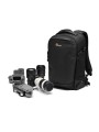 Flipside BP 300 AW III Black Lowepro - 
Fits Mirrorless with 70-200mm lens plus 3-4 additional lenses
Full backside access with 