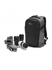 Flipside BP 300 AW III Dark Grey Lowepro - 
Fits Mirrorless with 70-200mm lens plus 3-4 additional lenses
Full backside access w