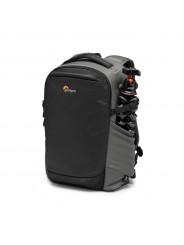 Flipside BP 300 AW III Dark Grey Lowepro - 
Fits Mirrorless with 70-200mm lens plus 3-4 additional lenses
Full backside access w