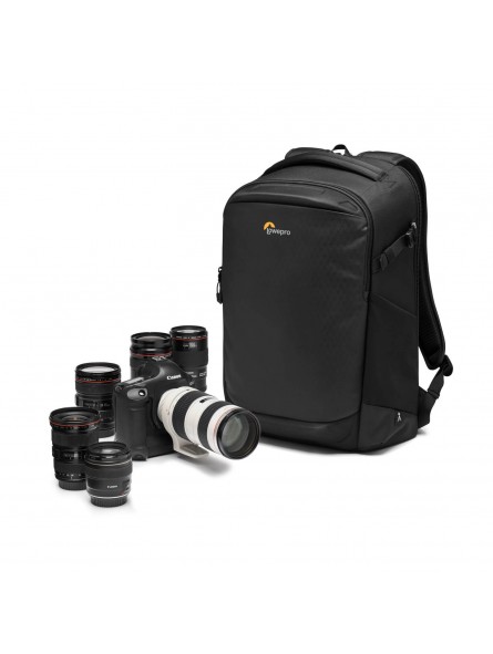 Flipside BP 400 AW III Black Lowepro - Passend für Profi-DSLR mit 70–200-mm-Objektiv plus 4–5 zusätzliche Objektive Vollständige