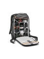 Flipside BP 300 AW III Dark Grey Lowepro - 
Fits Mirrorless with 70-200mm lens plus 3-4 additional lenses
Full backside access w