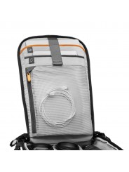 Flipside BP 300 AW III Dark Grey Lowepro - 
Fits Mirrorless with 70-200mm lens plus 3-4 additional lenses
Full backside access w